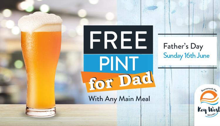 Free Pint for Dad On Father's Day in Key West!