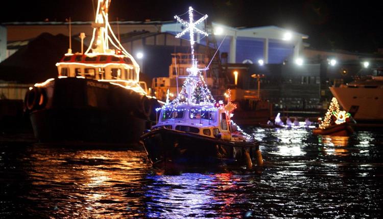 Christmas Boat