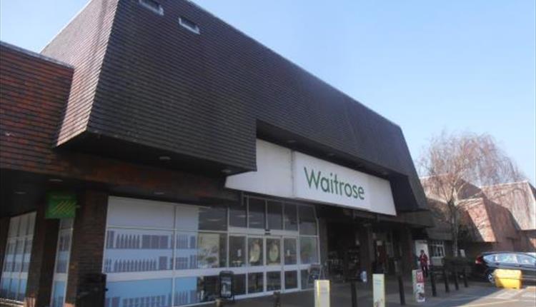 front of waitrose supermarket